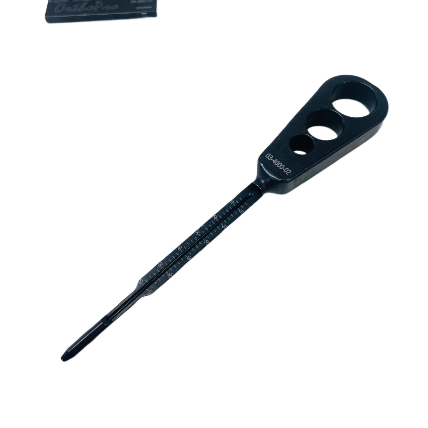 Orthopro 03-4000-02 Cannulated Depth Gauze & 03-4000-03 Screw Measuring Block