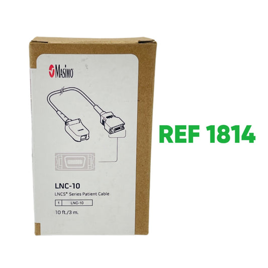 MASIMO REF 1814 LNC-10 LNCS  Series Patient Cable 10 ft./3 m.
