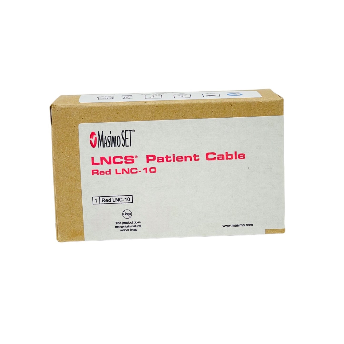 MASIMO REF 2056 Red Lnc-10 Lncs Patient Cable, 10Ft/3M For Bedside Monitor