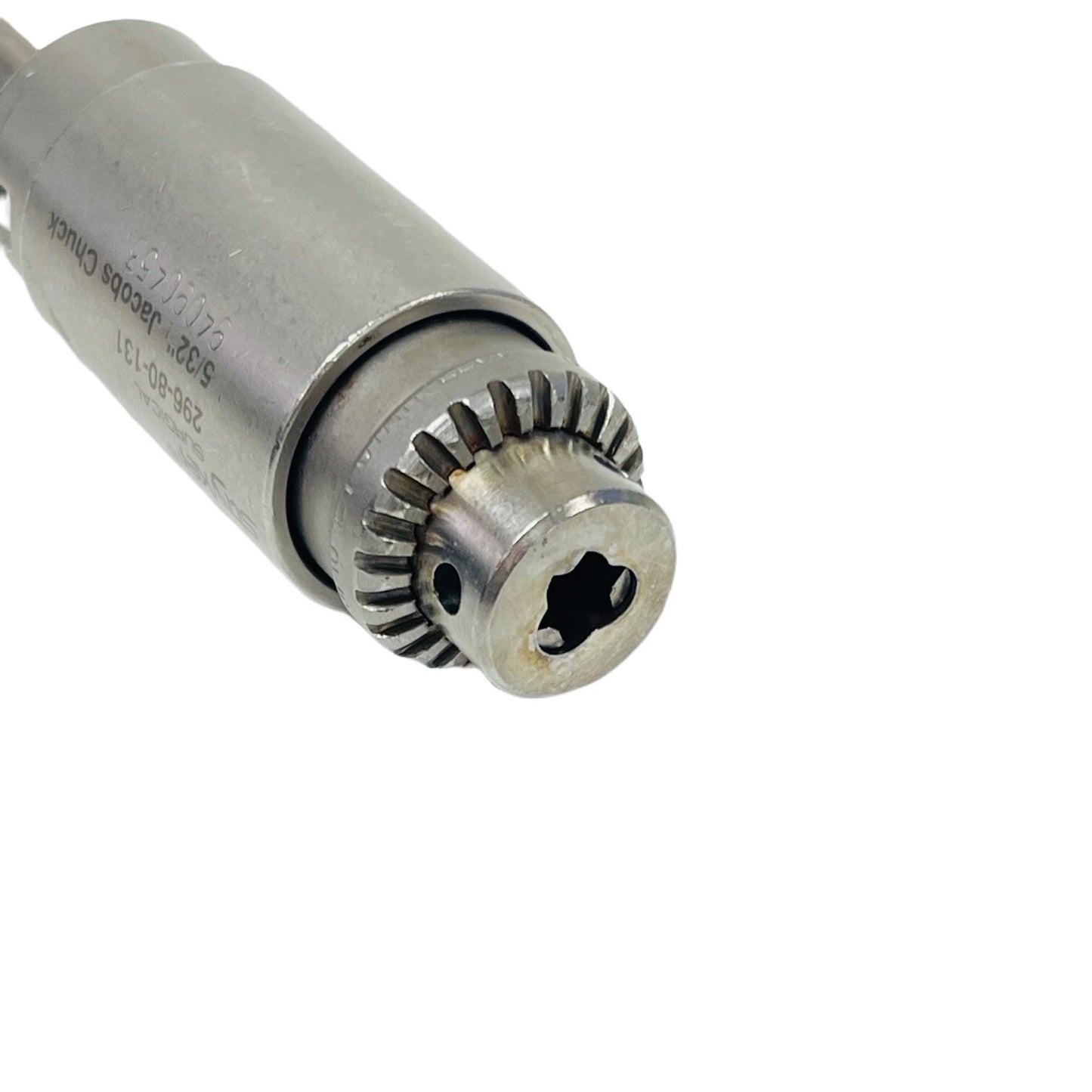 The Stryker 296-80-131 Jacob's Chuck 5/32" surgical hand piece attachment