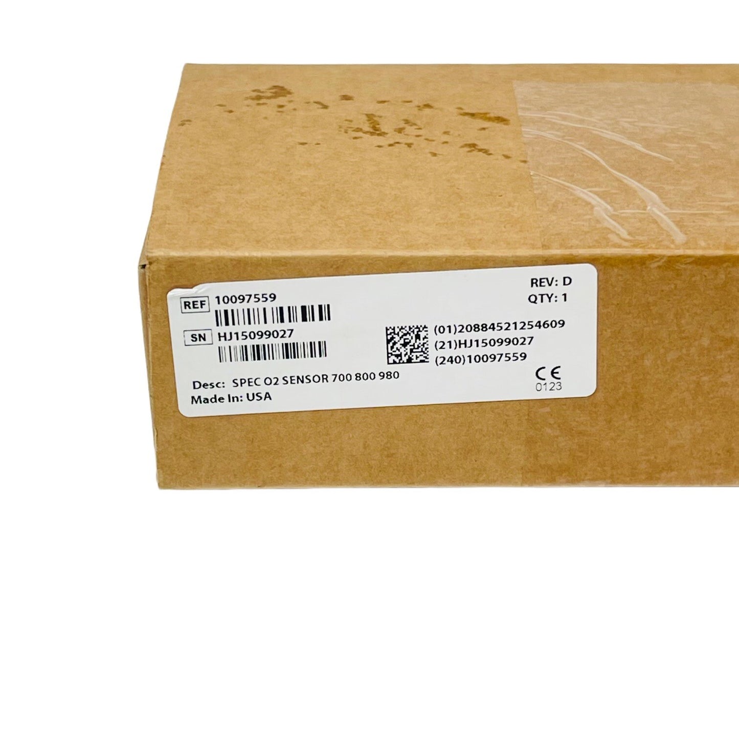 Covidien Ref 10097559 Puritan Bennett Spec Oxygen Sensor