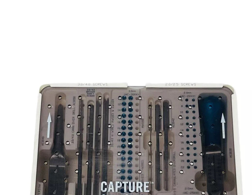 ASCENSION REF CSA-5001-001 Capture Screws & Instruments ( Shaft, Drill & Gage )