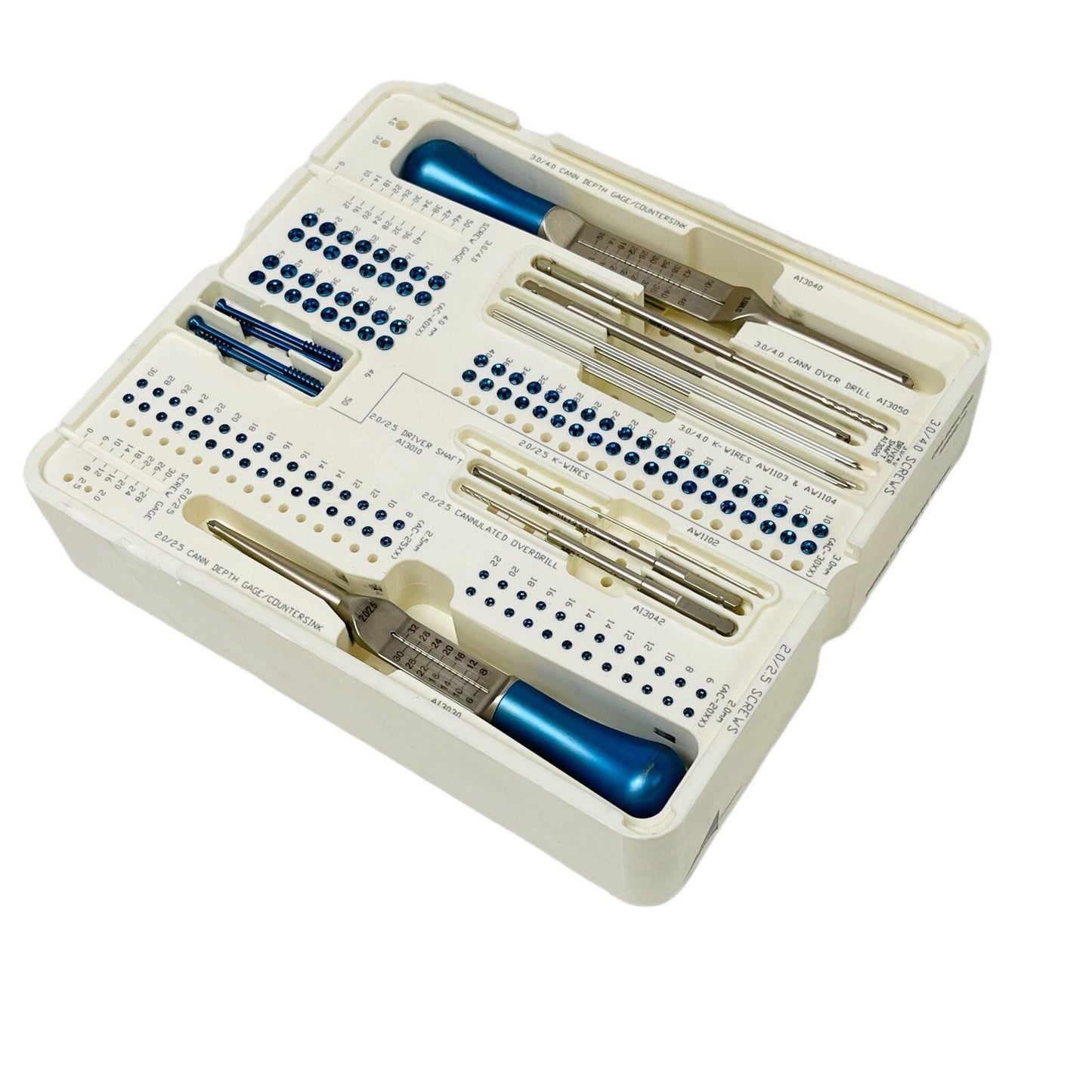 ASCENSION REF CSA-5001-001 Capture Screws & Instruments ( Shaft, Drill & Gage )