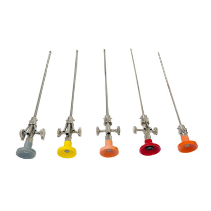 Lot Of 5 Acmi Cystoscopes ( 14F, 18F, 21F )