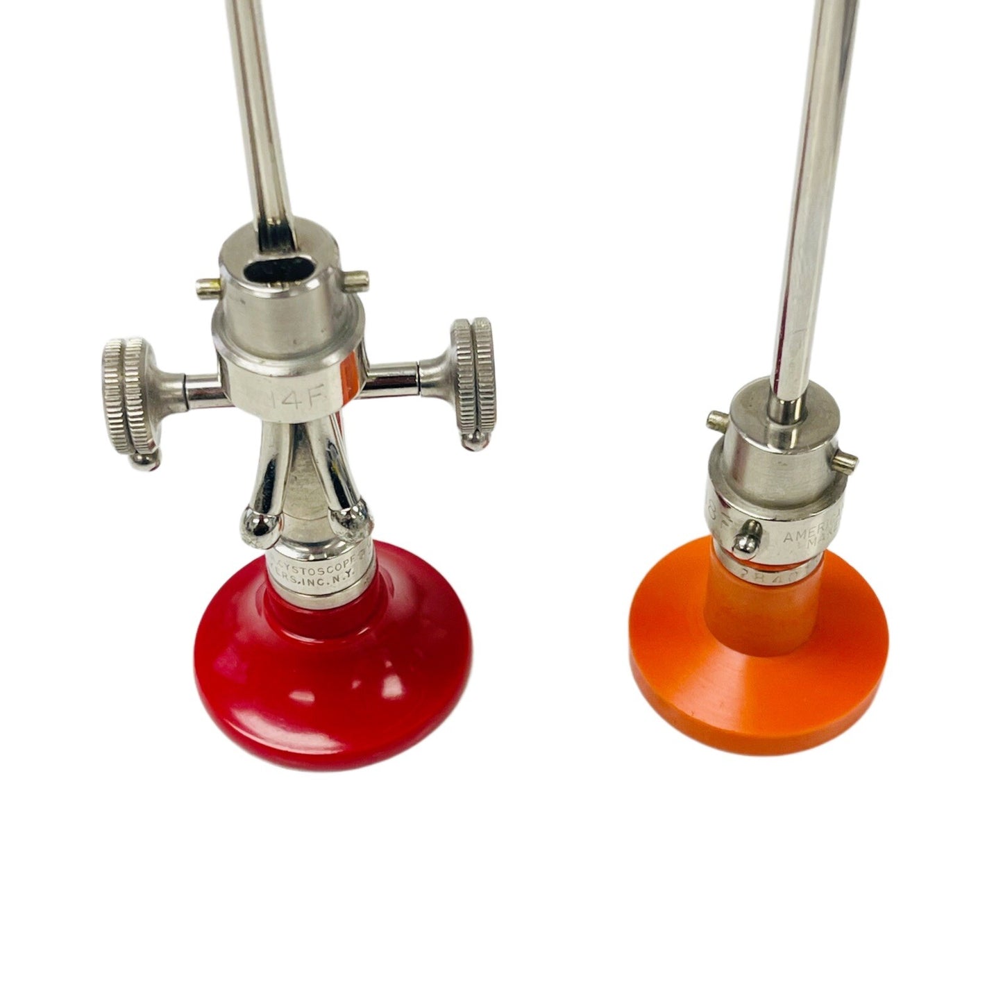 Lot Of 5 Acmi Cystoscopes ( 14F, 18F, 21F )