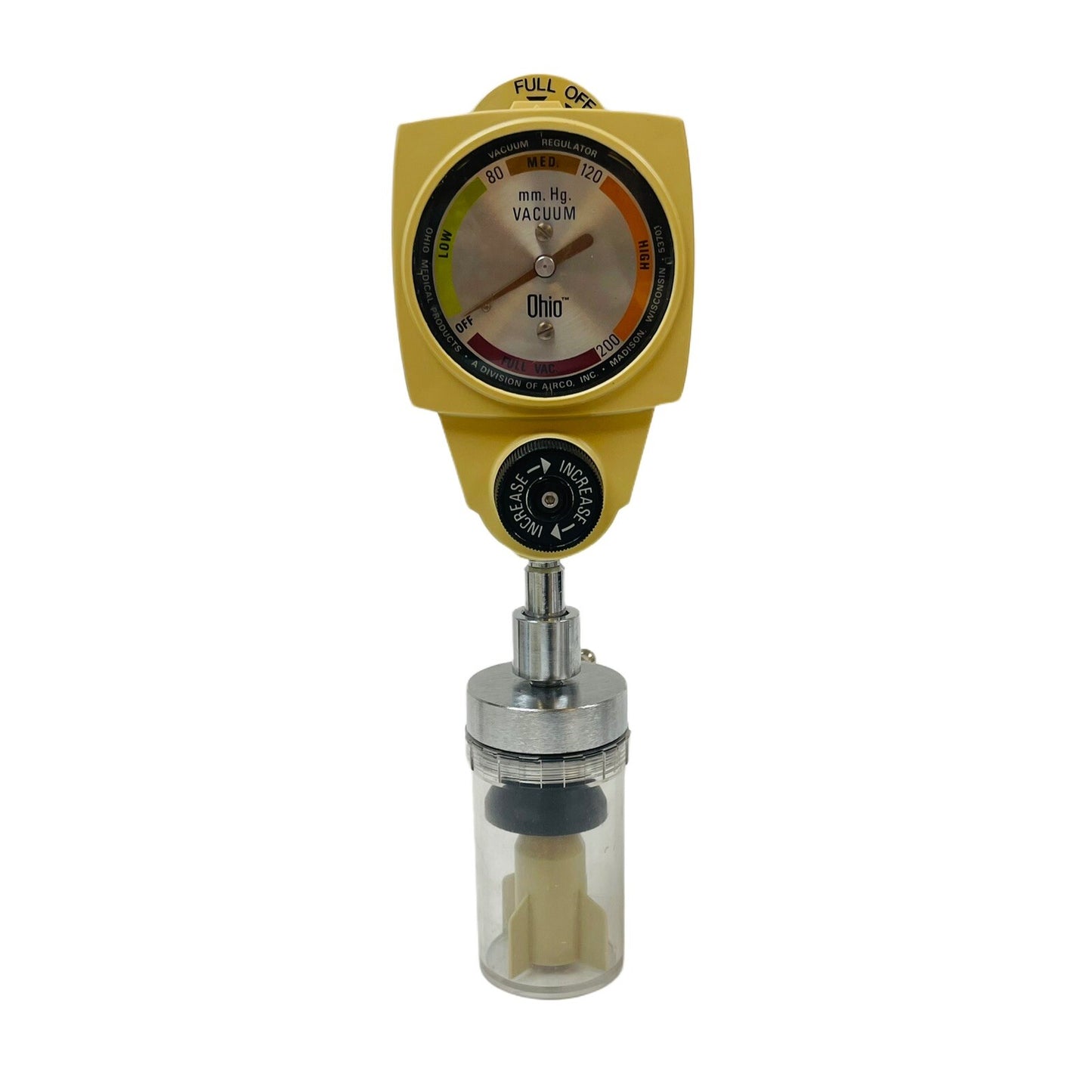 Ohio Medical Vacuum Regulator Ref 53707