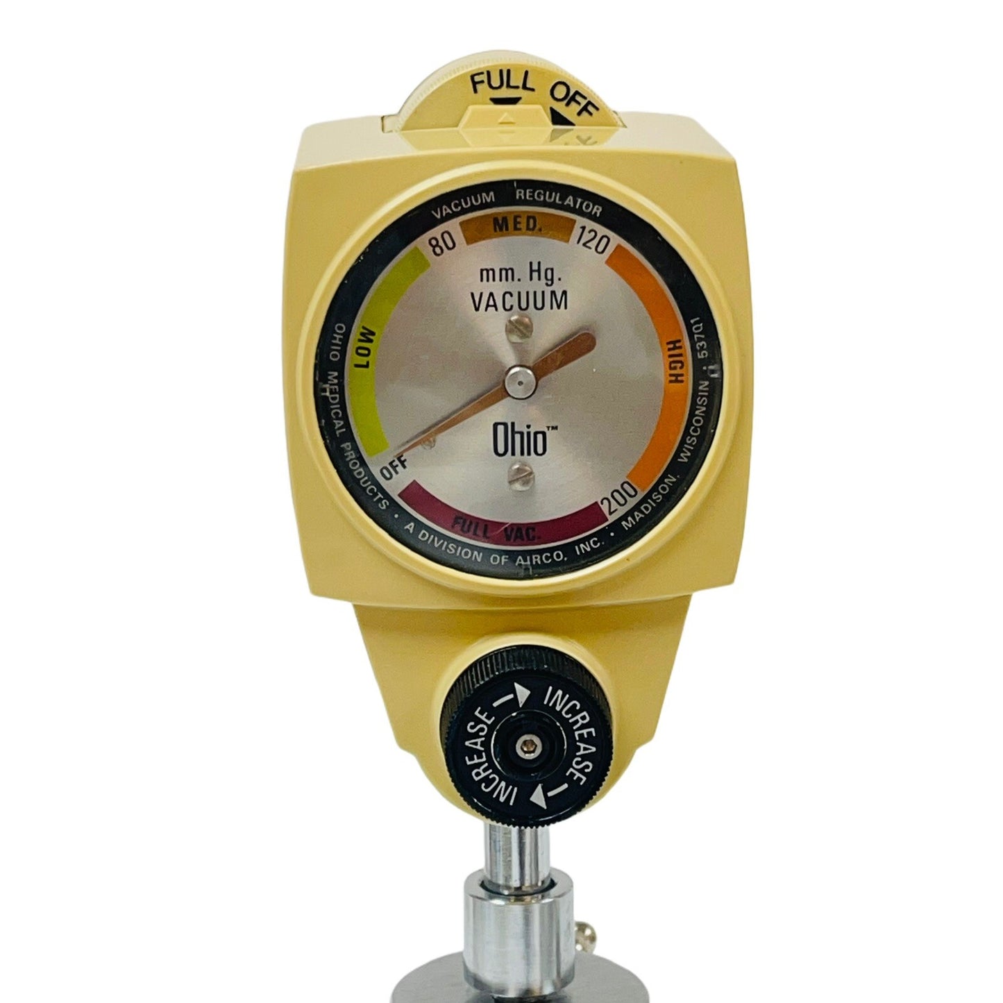 Ohio Medical Vacuum Regulator Ref 53707