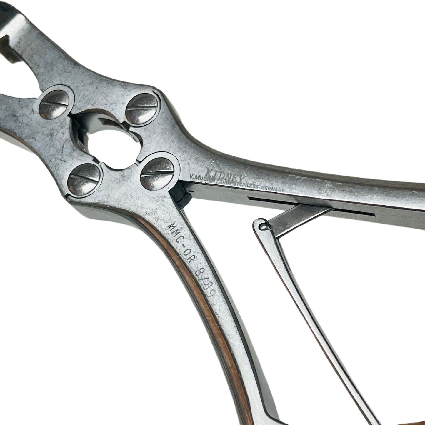 V Mueller CH-560 Sauerbruch Rib Rongeur Forceps, Length 12in, Straight Jaws