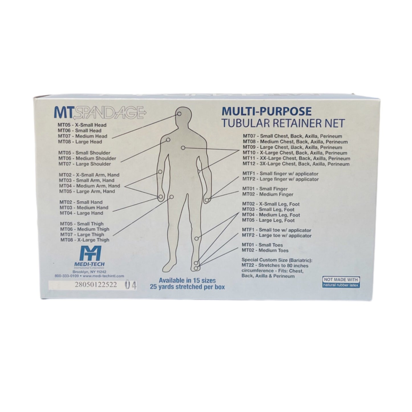 MEDI-TECH MT05 Multi-Purpose Tubular Retainer Net ( Lot Of 19 )