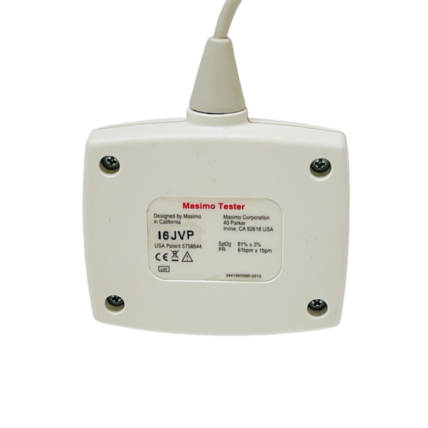 Masimo Corporation Masimoset Masimo Tester