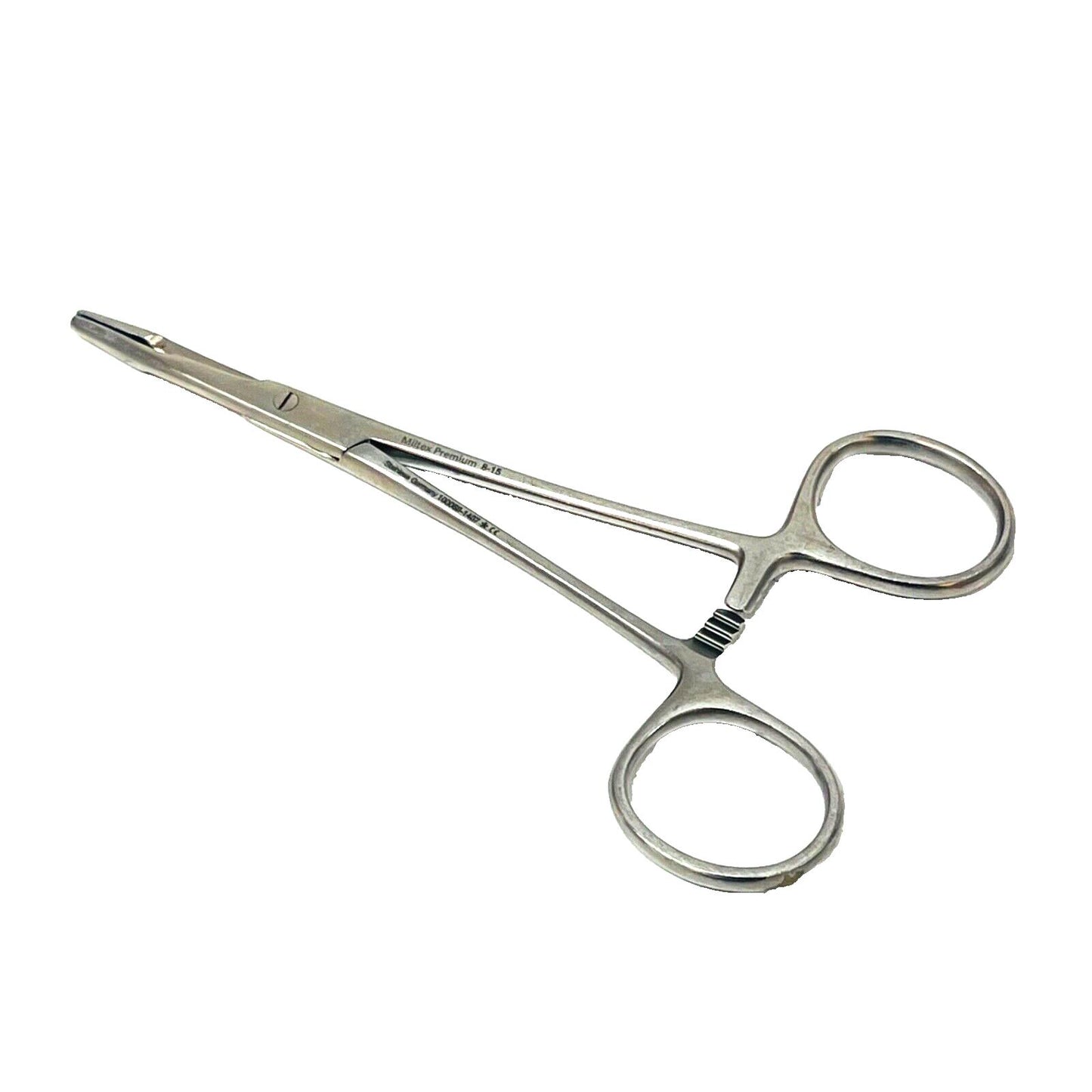 Integra Miltex 8-15 Olsen-Hegar Needle Holder, 5½in., Serrated, Regular Jaws