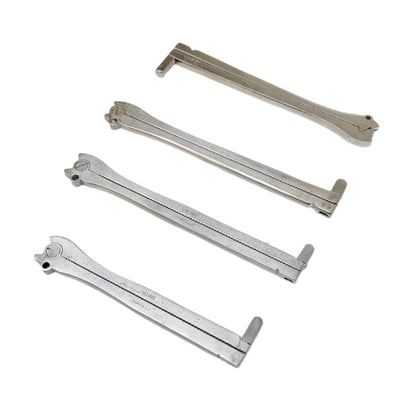 PILLING / V MUELLER / SKLAR DeMartel-Wolfson clamps ( LOT OF 4 )