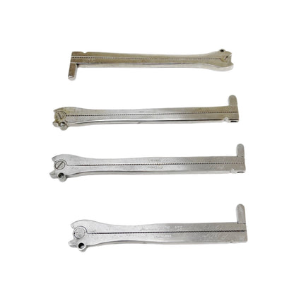 PILLING / V MUELLER / SKLAR DeMartel-Wolfson clamps ( LOT OF 4 )