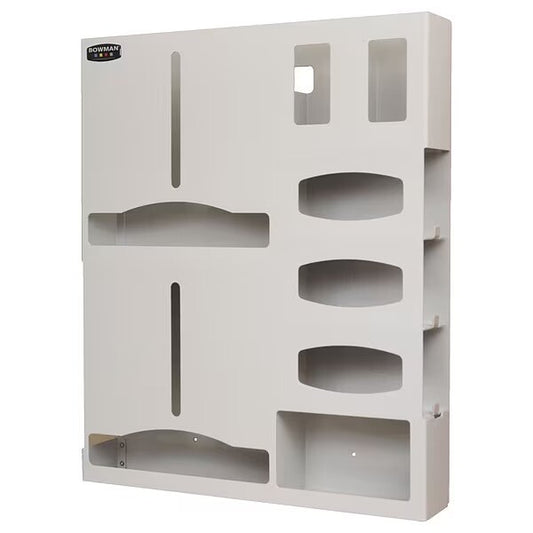 BOWMAN DIS. PS015-0212 Protection System Oragnizer: 8 Compartments, 30 3/4 in HT