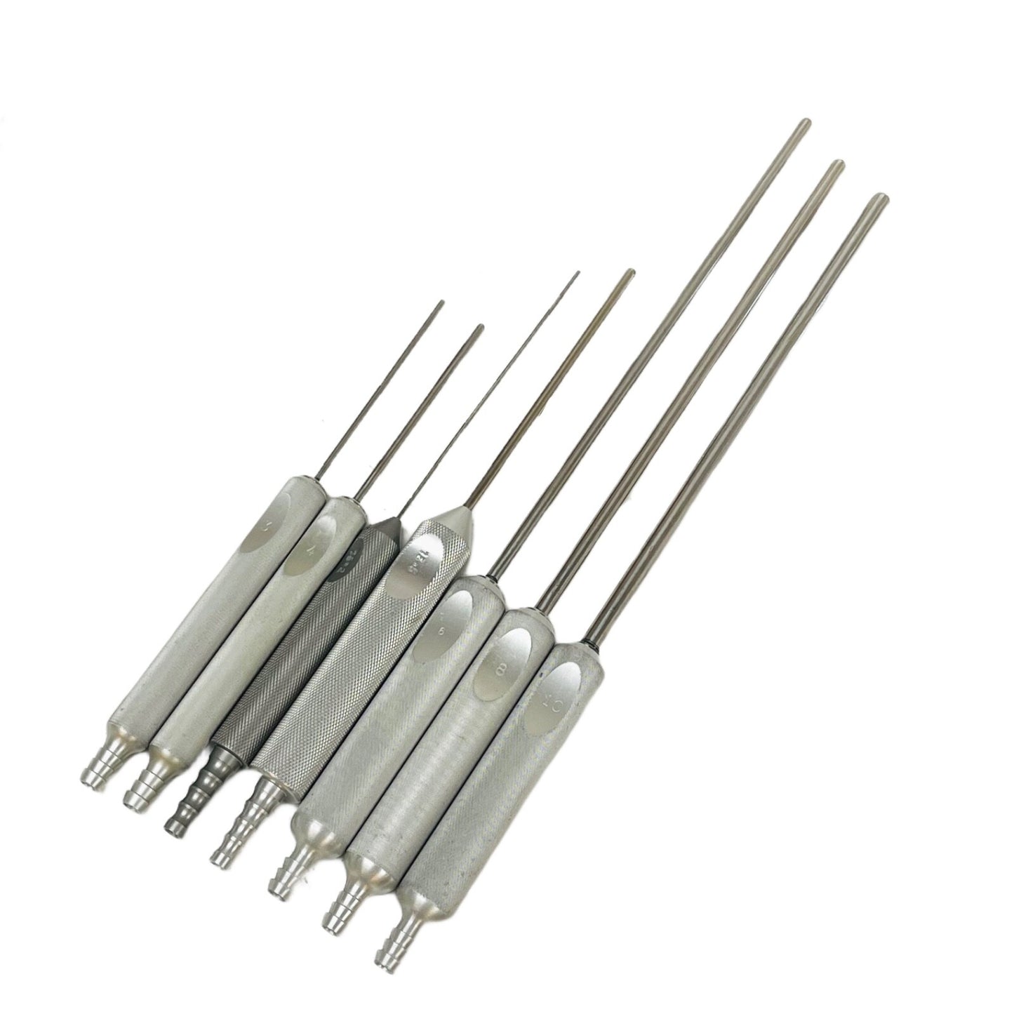 Standard Single Port Liposuction Cannula Lot Of 7