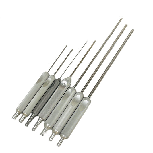 Standard Single Port Liposuction Cannula Lot Of 7