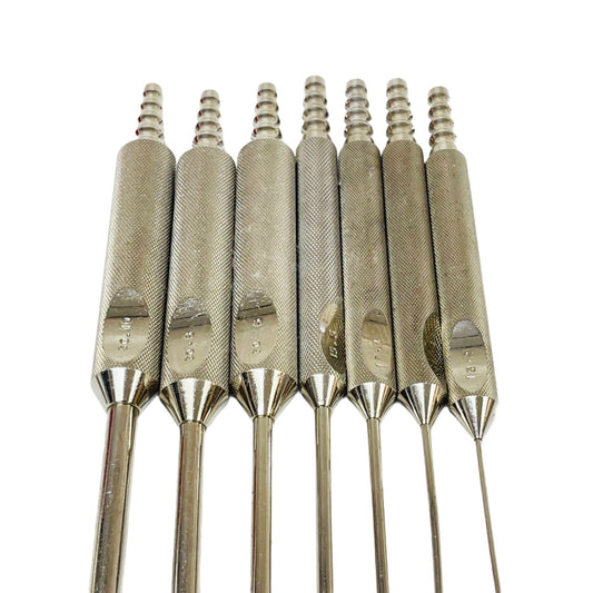 Standard Double Port Liposuction Cannula Lot Of 7