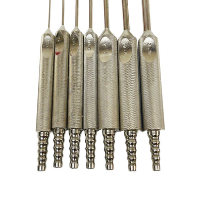 Standard Double Port Liposuction Cannula Lot Of 7