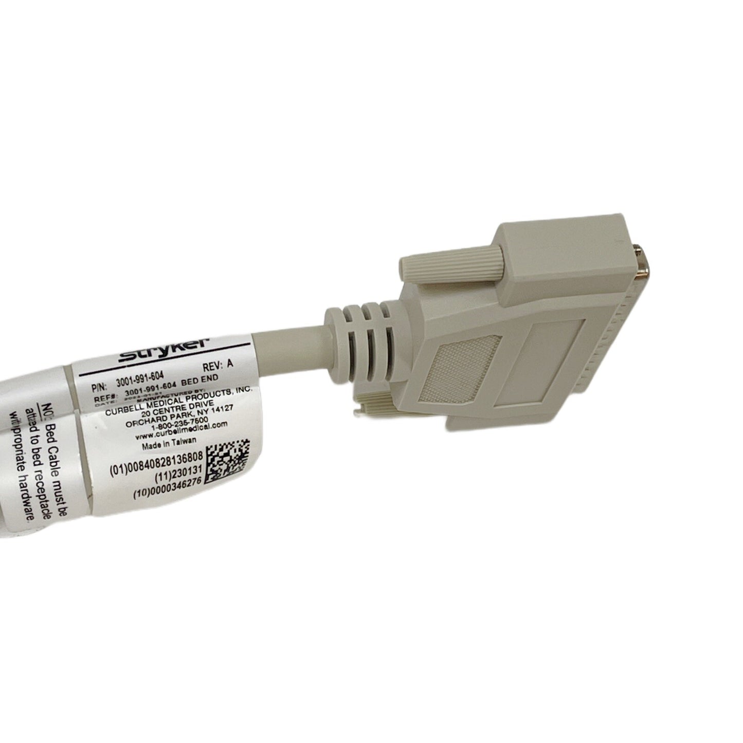 Stryker  REF 3001-991-604 Breakaway 37 Pin Patient Bed End Cable Only