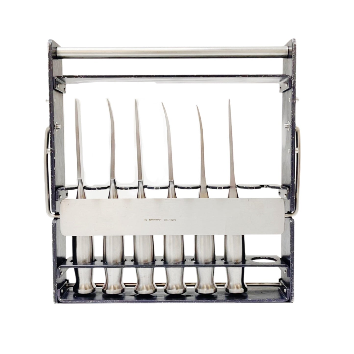 Symmetry / SSI Smith-Peterson Osteotomes (Lot Of 6 Straight & Curved) W/ Case