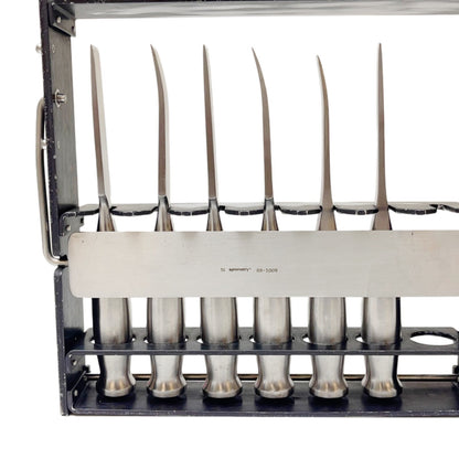 Symmetry / SSI Smith-Peterson Osteotomes (Lot Of 6 Straight & Curved) W/ Case