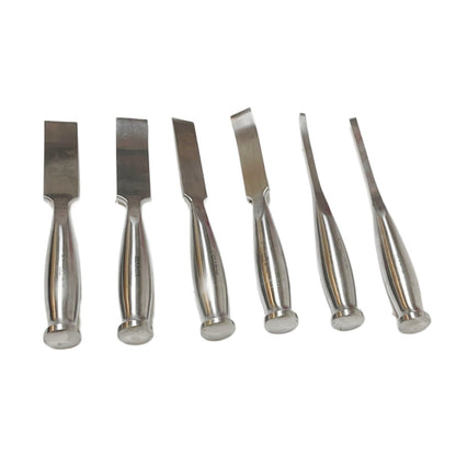 Symmetry / SSI Smith-Peterson Osteotomes (Lot Of 6 Straight & Curved) W/ Case