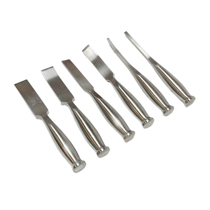 Symmetry / SSI Smith-Peterson Osteotomes (Lot Of 6 Straight & Curved) W/ Case