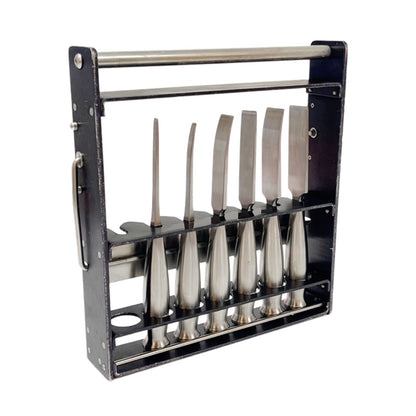 Symmetry / SSI Smith-Peterson Osteotomes (Lot Of 6 Straight & Curved) W/ Case