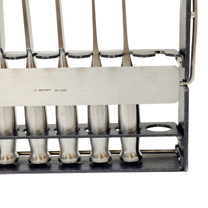 Symmetry / SSI Smith-Peterson Osteotomes (Lot Of 6 Straight & Curved) W/ Case