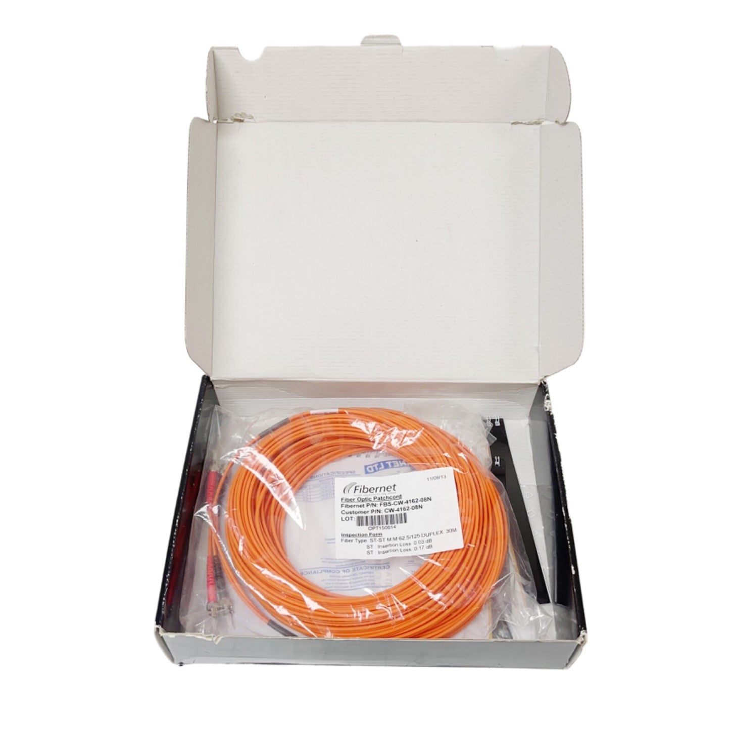 FIBERNET P/N: FBS-CW-4162-08N OR CW-4162-08N Fiber Optic Patchcord For Carto