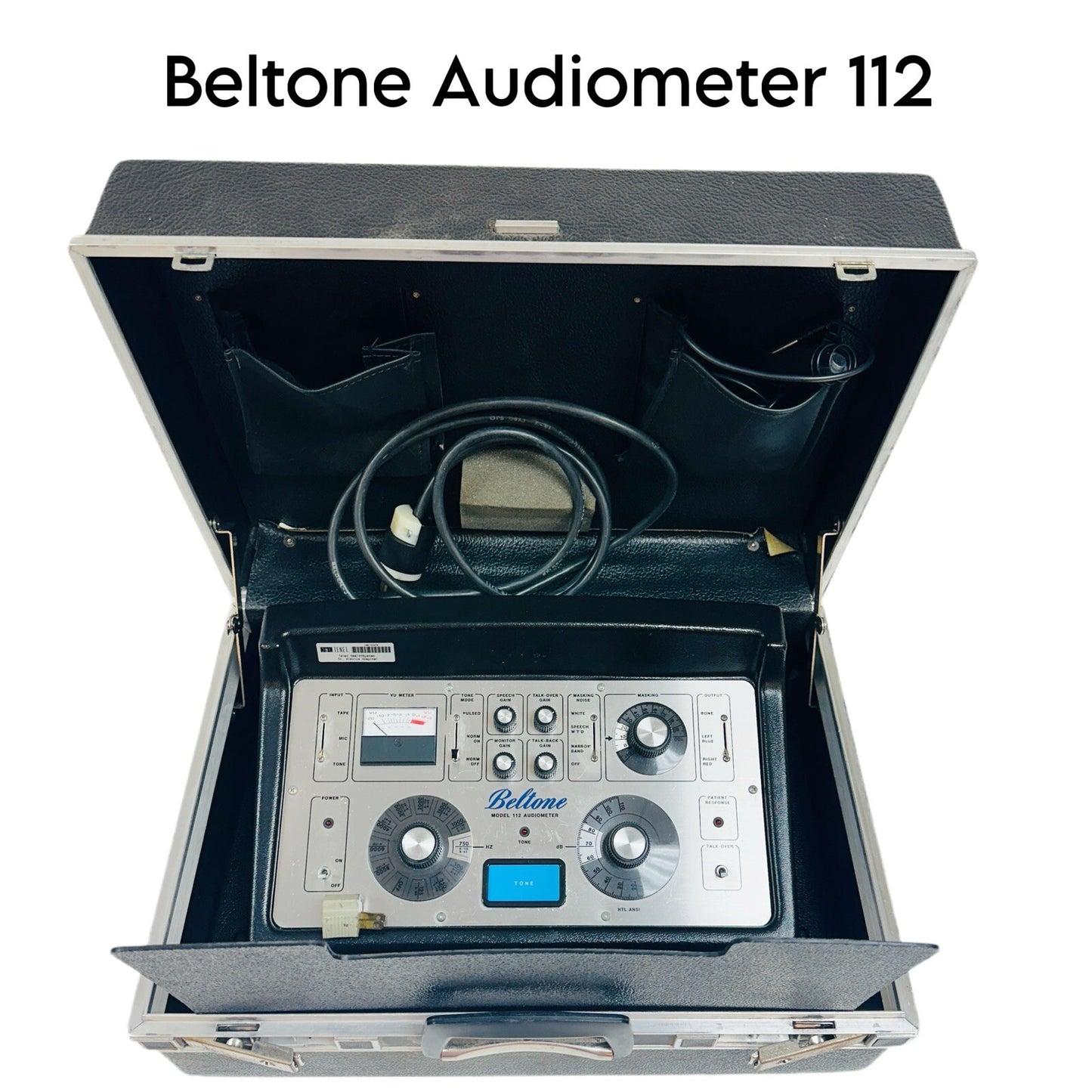 Beltone Electronics Ref 112 Audiometer For Parts/ Not Working