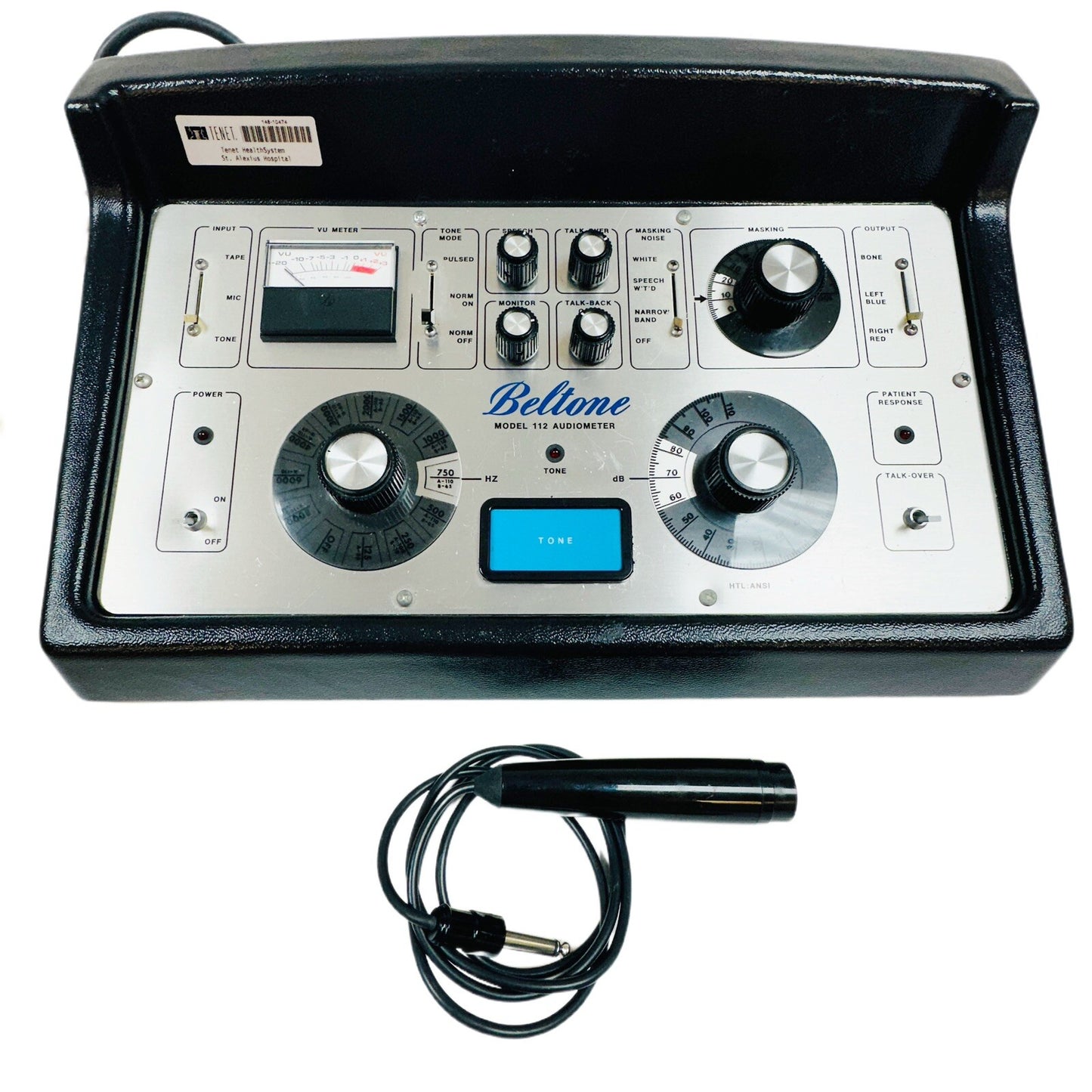 Beltone Electronics Ref 112 Audiometer For Parts/ Not Working