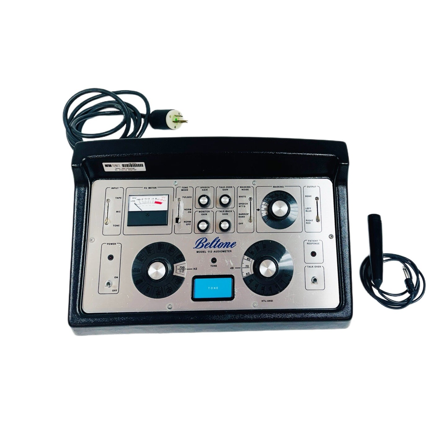 Beltone Electronics Ref 112 Audiometer For Parts/ Not Working