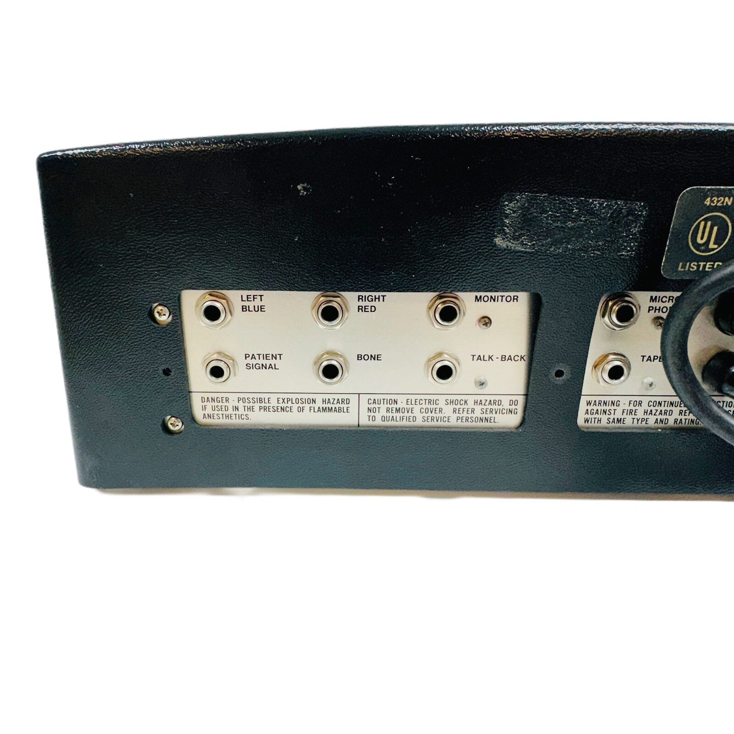 Beltone Electronics Ref 112 Audiometer For Parts/ Not Working