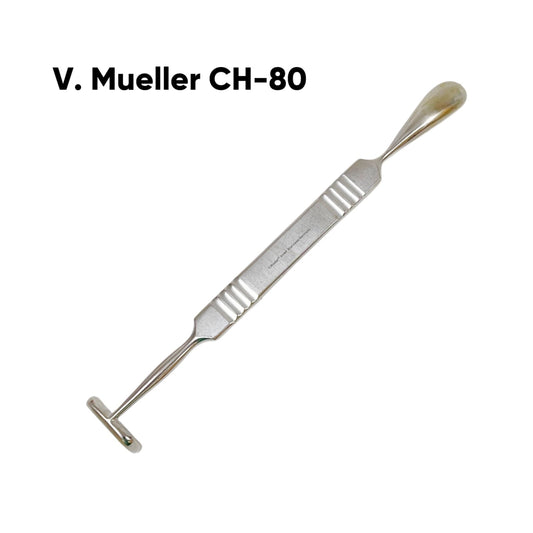 V. Mueller Ch-80 Matson Rib Stripper & Elevator Adult, Stripper 2.5Mm Wide,