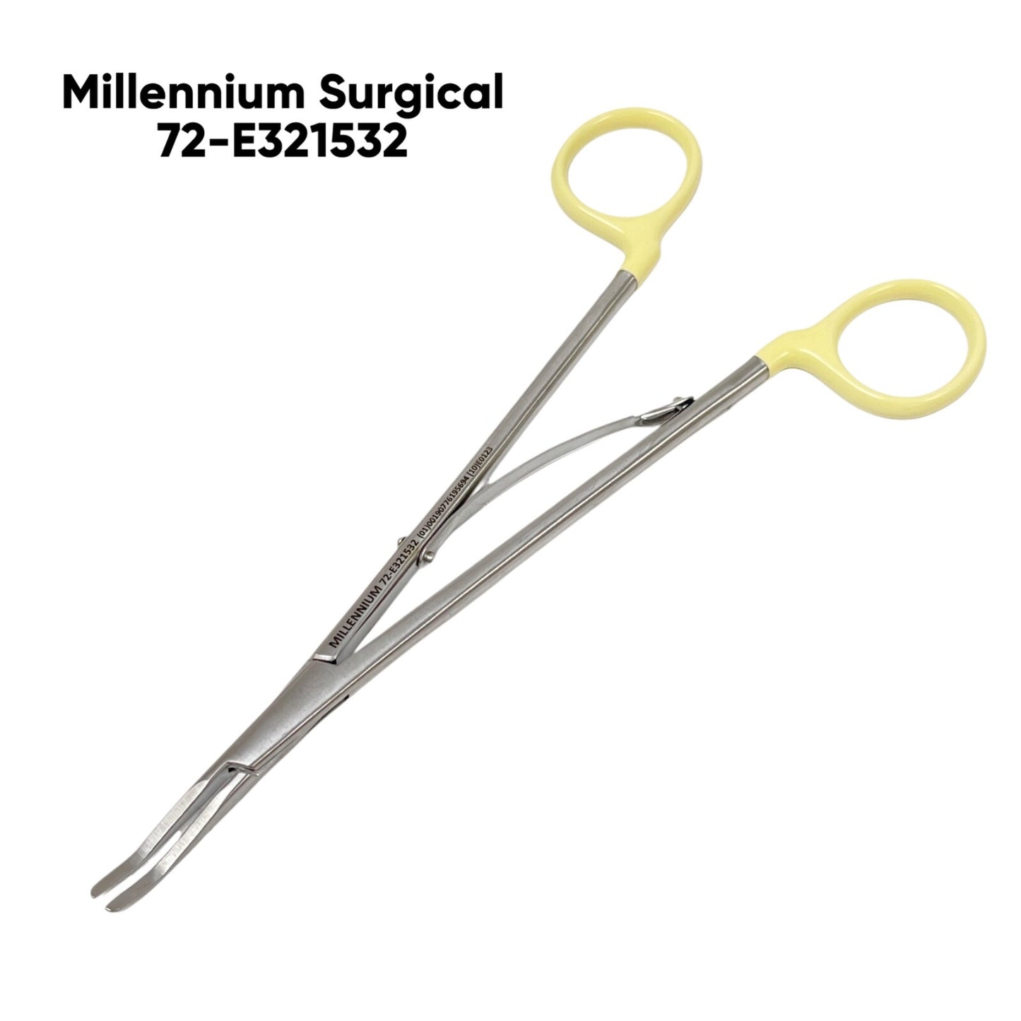 Millennium 72-E321532 Hemostatic Clip Applier, curved 8 in For small clips