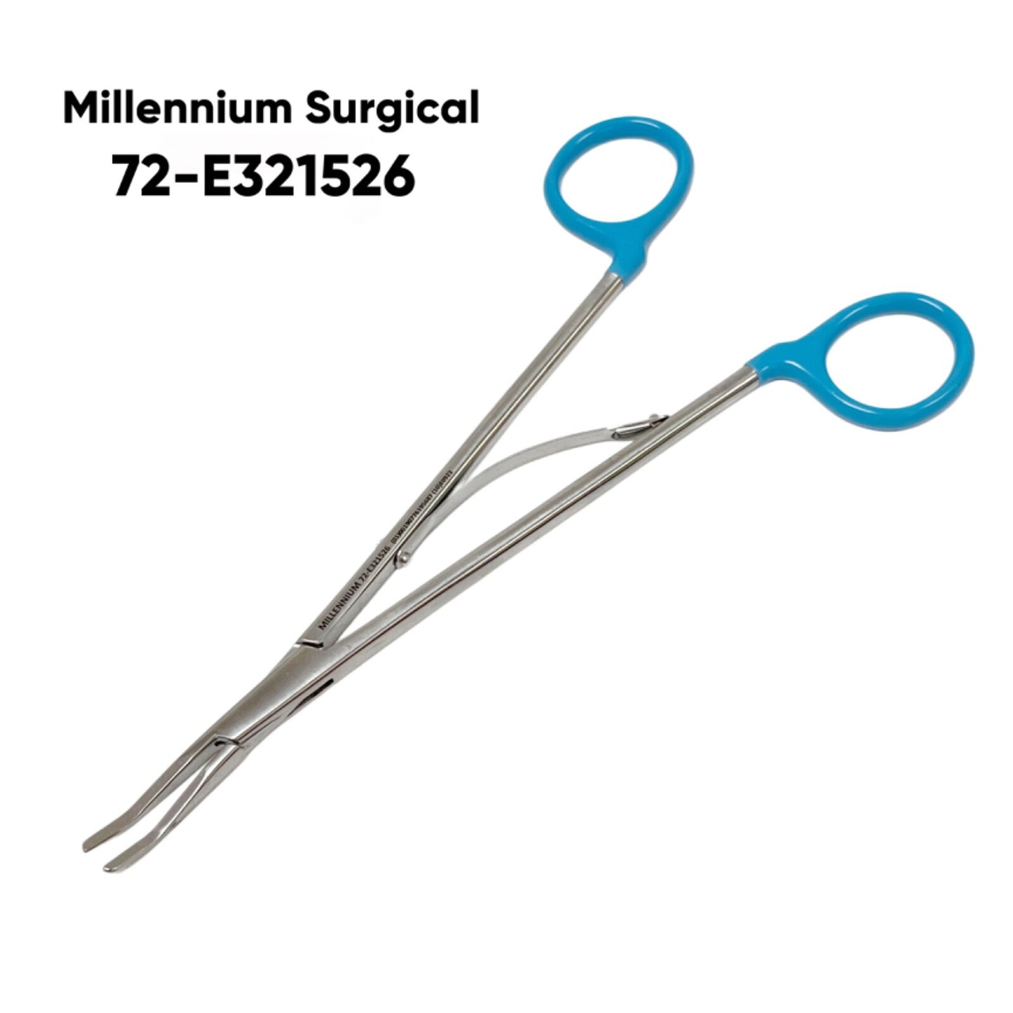 Millennium 72-E321526 Hemostatic Clip Applier, curved. 8 in For medium clips