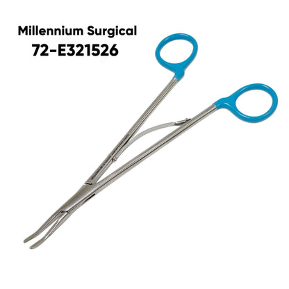 Millennium 72-E321526 Hemostatic Clip Applier, curved. 8 in For medium clips