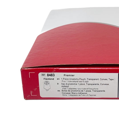 HOLLISTER 8483 Premier Urostomy Pouch, Flextend Skin Barrier (22mm) ( Box Of 5 )