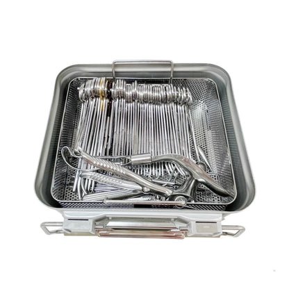 V. Mueller / Pilling  59 Pieces Rectal Instrument Tray w/ Sterilization Case