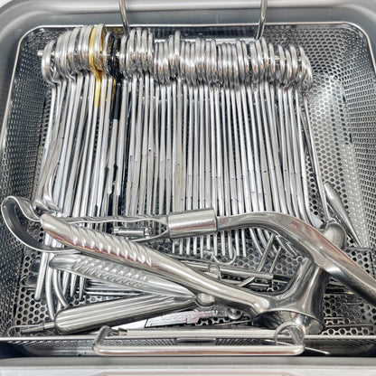 V. Mueller / Pilling  59 Pieces Rectal Instrument Tray w/ Sterilization Case