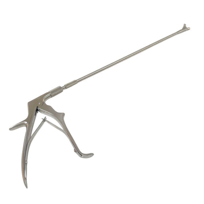 Integra Miltex 28-400 Pistol Grip Spring Handle W/ 28-414 Angled Biopsy Forceps