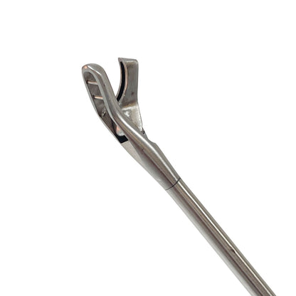 Integra Miltex 28-400 Pistol Grip Spring Handle W/ 28-414 Angled Biopsy Forceps