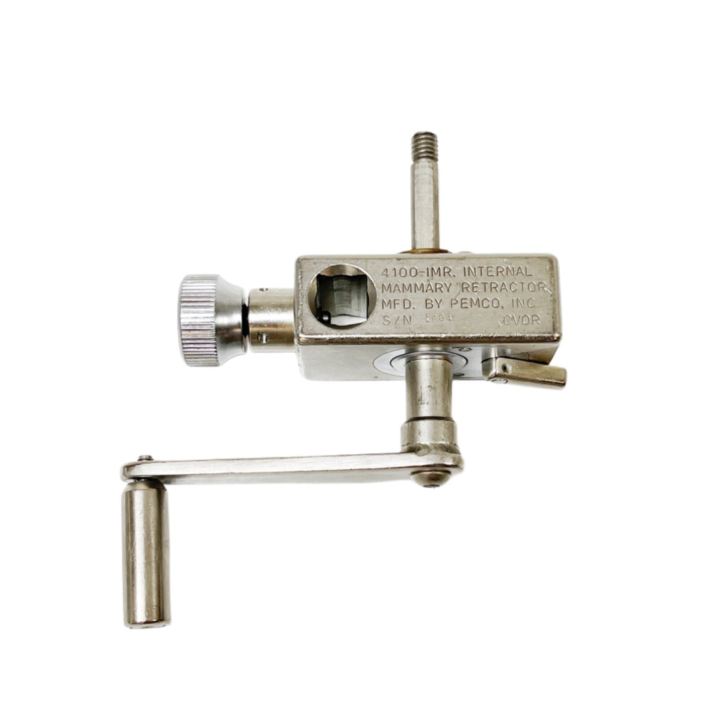 Rultract / Pemco 4100-IMR Internal Mammary Retractor Ratchet Only As Is