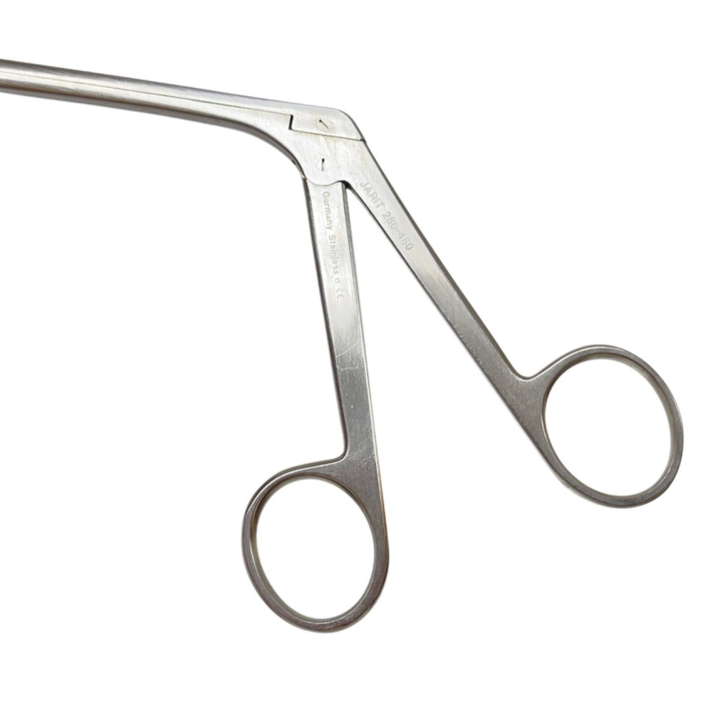 Jarit 280-460 Jackson Rongeur Fenestrated Jaws 4 Mm X 8 Mm Bite ,Up Angled 7"