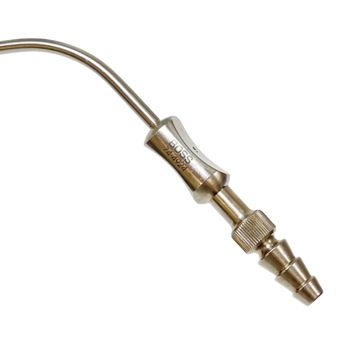 BOSS SURGICAL REF 74-4924 Frazier Suction Tube - angled 11 Fr 8 1/2