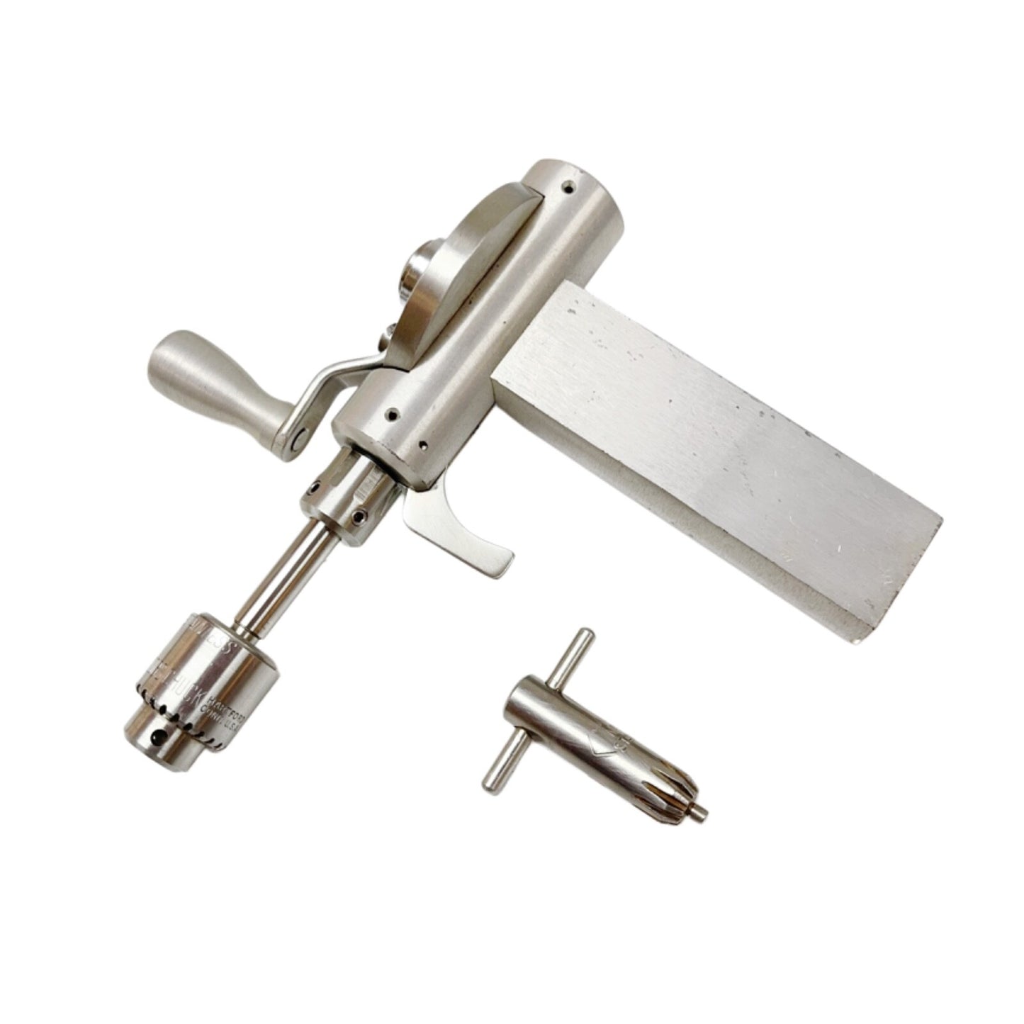 Zimmer 895 Hand Drill with Jacobs Chuck & key
