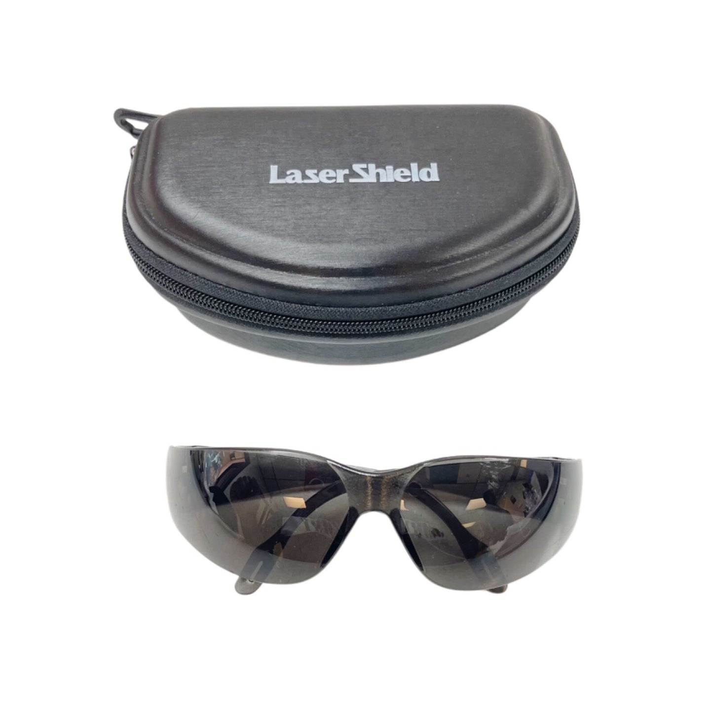 Pro-Vision Econo Wrap Laser Safety Glass Small Dual Wraparound Lens Black Each