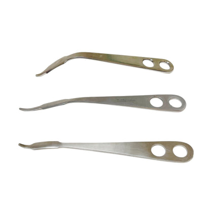 Meisterhand Hohmann REF MH27-215 Retractor, 9-1/4" (23.5 Cm), Blade & Two Others