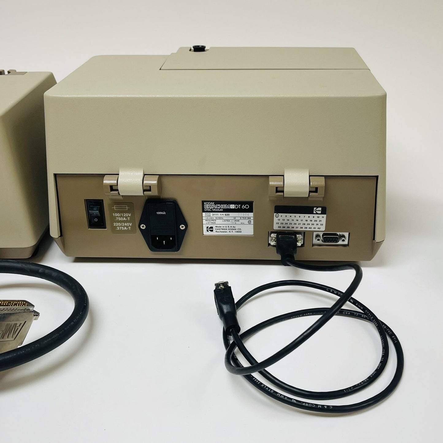 KODAK EKTACHEM DT60 DTSC MODULE W/  DTE MODULES As Is Untested